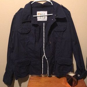Cotton Navy Jacket!!